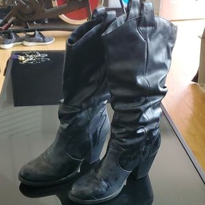 Heel boots